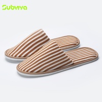 Chaussons jetables haut de gamme en tissu gaufré éponge avec semelle EVA pour hôtels, complexes hôteliers, spas et chambres d'hôtes – Articles d'accueil