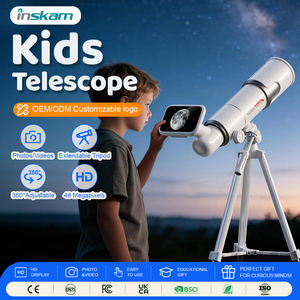 Télescope astronomique portable de voyage, télescope réfracteur/monoculaire, ensemble avec trépied pour enfants - Product Image 2