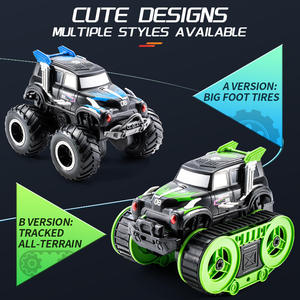 Vehículo anfibio <span class=keywords><strong>de</strong></span> cuatro ruedas para escalar Pies Grandes, vehículo <span class=keywords><strong>de</strong></span> Control remoto, conducción <span class=keywords><strong>de</strong></span> doble cara, pista <span class=keywords><strong>de</strong></span> juguete para niños, coche acrobático - Product Image 3