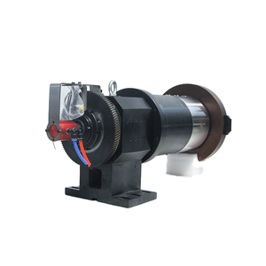 Top Tier 350mm Steel Laser Chuck Pneumatic Driven Fully Enclosed Integrated Back Front Laser Cutting Machinery 4-jaw Pneumatic <b>C</b> - Product Image 3
