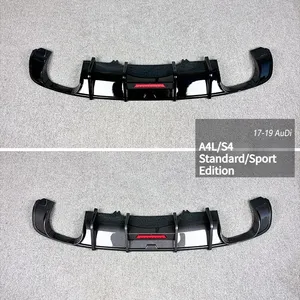 Protector de Parachoques Trasero para A4L 2017-2019, Estándar/Sport, Difusor, Protector de Tubo de Escape, Kit de Carrocería, Accesorios para Auto - Product Image 4