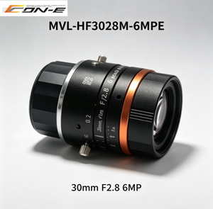 เลนส์ HIKROBOT MVL-HF3028M-6MPE สำหรับอุตสาหกรรมประสิทธิภาพสูง CCD/CMOS 1/1.8'' 6MP F2.8 ระยะโฟกัส 30 มม. ตัวเรือนอะลูมิเนียม เมาท์ C แบบคงที่ - Product Image 5