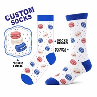 Emballage de chaussettes en coton doux et élasthanne, confortable, à marque privée, pour projets personnalisés en gros