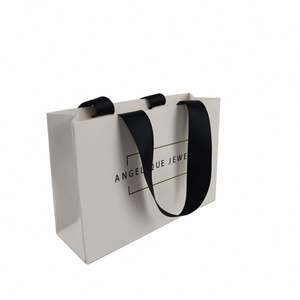 Sac cadeau en carton personnalisé imprimé avec votre logo, emballage en papier fantaisie, papier couché pour le rangement confortable des chaussures - Product Image 6