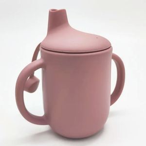 Gobelets pliables en silicone 2023 pour enfants, avec paille, doseurs d'eau, ventouse et compartiment à collation, pour la pâtisserie et l'apprentissage de la boisson - Product Image 5