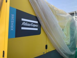 Compresseur d'air portable Air X28 pour applications de construction et minières, conception compacte, outil pneumatique haute performance - Product Image 2