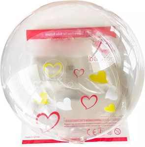 10 18 24 36inch Transparent PVC Eco-Friendly Helium <b>Balloons</b> for Teenagers Party Decoration Favor Toy - Product Image 1