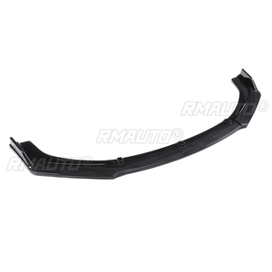 Nouveau kit carrosserie 3 pièces aspect fibre de carbone/noir pour lèvre de pare-chocs avant de voiture Honda Civic Berline 4 portes 2016 2017 2018 - Product Image 2