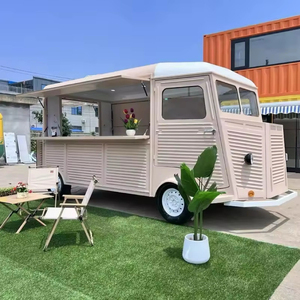 รถเข็นขายอาหารเคลื่อนที่สแตนเลสสำหรับขายกาแฟ เครื่องดื่ม ขนม และขนมขบเคี้ยว ทนทานต่อการเกิดสนิม เหมาะสำหรับการขายอาหารริมทาง - Product Image 1