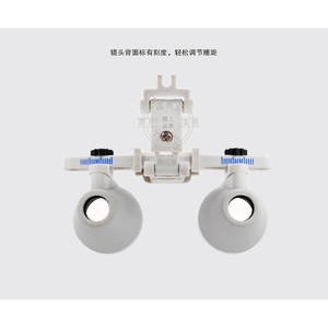 LED Head-mounted <b>Dental</b> <b>Microscope</b> with 2.5X 3.0X 3.5X Magnification Oral Examination Magnifying Glass - Product Image 5