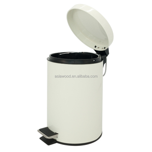 Thùng Rác Niken Trong Nhà Thùng Đựng Chân Bàn Đạp Thùng Rác Hoàn Thiện Mờ Thùng Chứa Bằng Thép Không Gỉ 40 Ngày Sau Khi Xác Nhận Đơn Hàng - Product Image 4