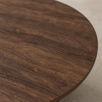 Table basse en MDF finition travertin, style moderne et contemporain, pour salon, prix d'usine, vente chaude, mobilier de maison en bois