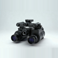 Dispositif de vision nocturne à fusion optique PVS156, autonomie de la batterie de 6 heures, ultra léger 550g, étanche IP67, 10 niveaux de luminosité, grossissement 1x