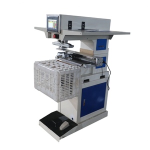 High-Accurate 135mm Automatic One-Color Pad <b>Printer</b> New Condition with Sealed Ink <b>Cup</b> Crates Buckets Used Label <b>Printer</b> - Product Image 4