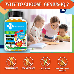 Kaliteli çocuklar düşük fiyat beyin odak güçlendirici Gummies bellek yumuşak şeker çocuk bağışıklık konsantrasyonu ve enerji için - Product Image 2
