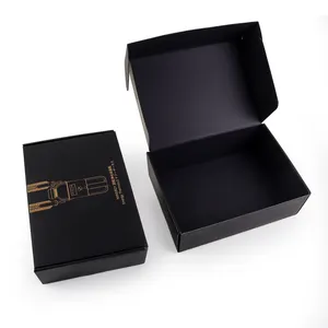 Custom Stackable Cheap Plain Cardboard Black Shoe Boxes With Logo Packaging