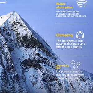 Fabrika Satışı Güçlü Dış Mekan Kullanımı İçin Kokusuz Şeffaf Kırılmış Bentonit Kedi Kumu Yüksek Su Emici Kediler İçin - Product Image 3