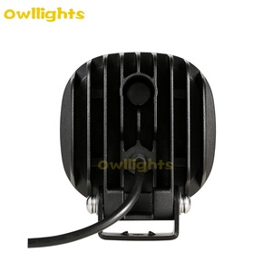 Lámpara de Trabajo LED de 80W 12V, 4 Pulgadas, Haz de Luz Amarillo, IP68 Impermeable, Aleación de Aluminio, para Camioneta Todoterreno <span class=keywords><strong>4x4</strong></span>, Parachoques, Nueva, 6000K - Product Image 5