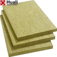Feuille d'absorption acoustique de laine minérale de dalle d'isolation de façade imperméable feuille d'isolation thermique