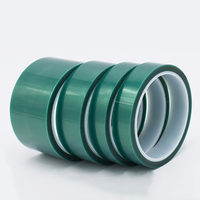 Ruban PET vert haute température sans résidus de colle pour la peinture en poudre