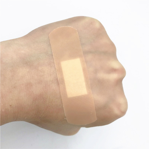 Vendaje de primeros auxilios impermeable PE punto transpirable 7,2*1,9 cm tirita de Color de piel Sparadrap - Product Image 6