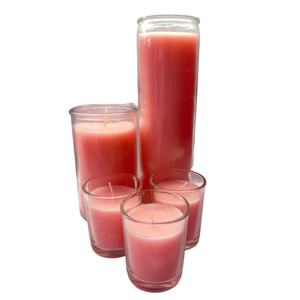 Bougie coulée 7 <span class=keywords><strong>jours</strong></span> bougie de prière couleur longue durée bougie de décalcomanies Saint personnalisées de haute qualité bougie pour cérémonie religieuse - Product Image 5