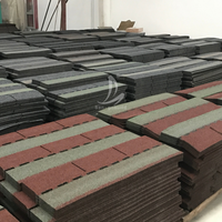 Fiberglas Asphalt Schindeln Hausdach Reparatur Hitze beständig 3-Tab Grey Plain Dachziegel