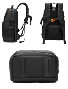 Grande Capacidade Dual Ombro <span class=keywords><strong>DSLR</strong></span> Camera Video Backpack Profissional durável com design impermeável New Outdoor Photographie Bag - Product Image 3