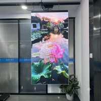 Pantalla LED Ultrafina para Interiores de 33 mm, Cartel Digital de Pared, Texto, Gráficos, Animación, Publicidad OEM, Alto Brillo