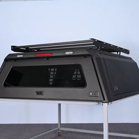 Couvercle de tonneau à auvent rigide rétractable en alliage d'aluminium personnalisé avec caisson arrière pour camionnette Gladiator Jt 2020 + 5,0 pieds