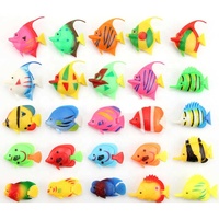 Réservoir aménagement paysager simulation décoration d'aquarium petit poisson en plastique poisson en tranches de fer colonne d'eau lampe Shui Ping poisson