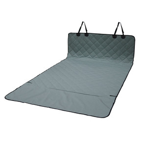 Housse de siège arrière pour animaux de compagnie, camouflage vert, 268x140cm, imperméable, tapis de coffre de voiture pour chien, coussin de siège rectangulaire en tissu - Product Image 2
