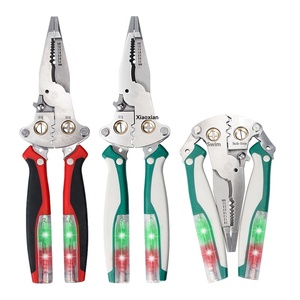 Key Plate Multi-function <b>Wire</b> Stripping Pliers Electricians Measuring Pen Insulated <b>Wire</b> Winding Manual Metal Industrial Grade - Product Image 5