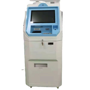 Máquina de pago en efectivo con pantalla táctil de autoservicio personalizada, quiosco de cambio de moneda, cajero automático de cambio USD <span class=keywords><strong>EURO</strong></span> - Product Image 1