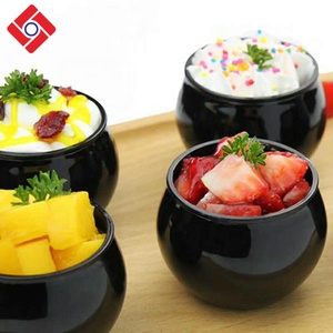 Vòng Bi Shape Nhựa Chén Món Tráng Miệng Bánh Pudding, Bán Buôn Dùng Một Lần Rõ Ràng Nhựa Mini Đông Lạnh Chén Món Tráng Miệng - Product Image 3