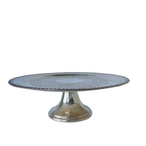 Best Selling Aluminum Plated <b>Cake</b> <b>Stand</b> With Standing Base Customized Design <b>Cake</b> Holder Metal <b>Stand</b> for <b>Cake</b> - Product Image 3