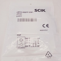 Capteurs de proximité capacitifs SICK CM18-08BNP-EW1, capteurs de détection NPN, corps en PBT, 10-36V DC