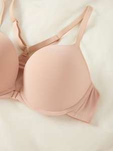 Jong Meisje Tiener Bh Mode Stijlen Beugel 3/4 Cup Ademende Voorkant Sluiting Gewatteerde Push-Up Bh - Product Image 3