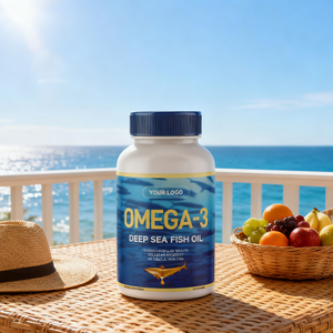 Dismok OEM/ODM Omega-3 visolie <span class=keywords><strong>capsules</strong></span> 1000mg EPA 400mg DHA Halal gecertificeerd bulk immuunondersteuning & levergezondheid - Product Image 1