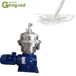 small dairy milk cream disc type centrifuge separator