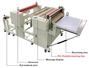 Máquina de corte longitudinal automática de Material de papel marrón comercial de alta velocidad/hoja de cobre PVC PET película adhesiva cortador eléctrico cruzado - Product Image 3