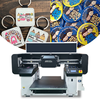 Impresora UV CCD A2, Impresora Digital para Lienzos, Plástico, Vidrio, Carcasas de Teléfono, Máquina de Impresión A2 63*43cm, Impresora UV Plana Industrial