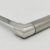 Accessoires de balustrade en acier inoxydable 304 316 durables, quincaillerie pour verre, raccords de main courante, raccords d'angle