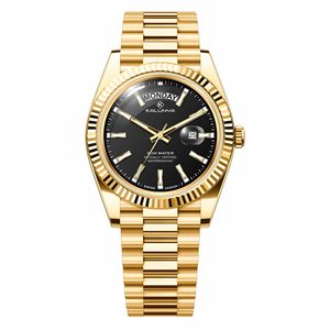 Мужские кварцевые часы для бизнеса |   Светящаяся индикация даты и дня недели |   Водонепроницаемость до 30 метров - Product Image 1