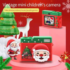 Cámara Digital Infantil con Temática Navideña, Pantalla IPS de 2 Pulgadas, 8MP, 400mAh, Video 1080P, Fotografía con un Clic, MP3, Juego de Dibujos Animados, Regalo - Product Image 1
