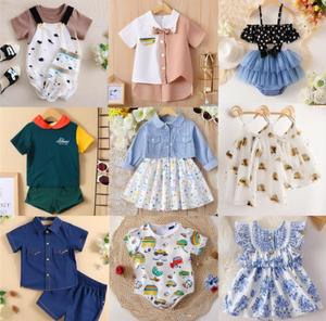 Ropa de Algodón para Niños al por Mayor, Nueva, en Stock, Fardos de Ropa para Bebés, Niños y Niñas, Conjuntos de Ropa Infantil Variados - Product Image 5