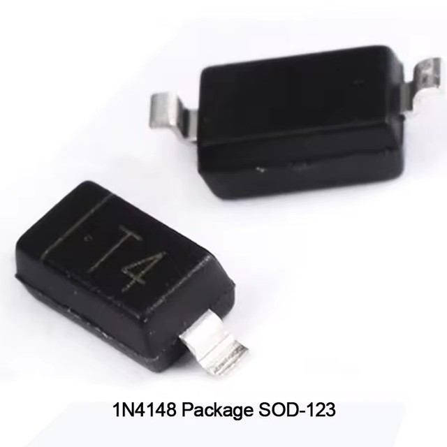 New Original Diode 1N4148 T4 SOD-123 Package Smd Small Signal Switching Zener Diode