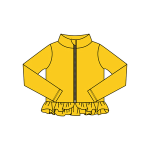 GT1329 RTS azul marino sólido Top bebé niña adorable Boutique Top niños niño abrigo niño ropa conjunto - Product Image 3