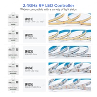 Contrôleur de musique pour bande LED AP-FUTURE FCOB Dimmer CCT RGB RGBW RGBCCT PWM Tuya Smart 1 canal 6A sans fil DC5V-24V