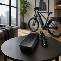 Chargeur Phylion 42V 2A 3 broches avec prise AC et DC pour vélo électrique Stella pour Sparta Ecomo Chargeur Phylion